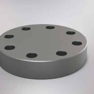 3,000 Pound Per Square Inch (psi) Pressure and 2-1/16 Inch (in) Size Blind Flange