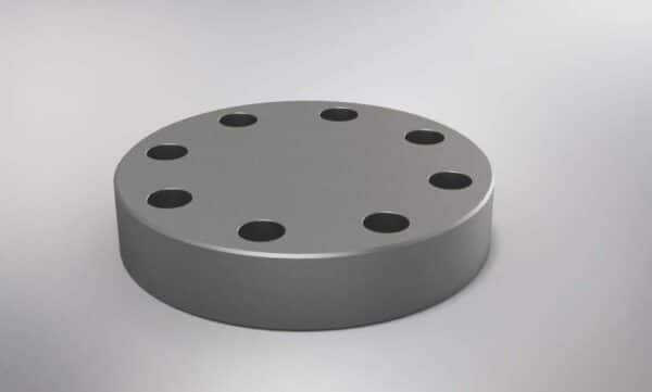 2,000 Pound Per Square Inch (psi) Pressure and 3-1/8 Inch (in) Size Blind Flange